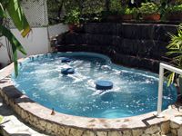 Jacuzzi of the Hotel BLACK BEARDS ADULT RESORT - Puerto Plata - Dominican Republic